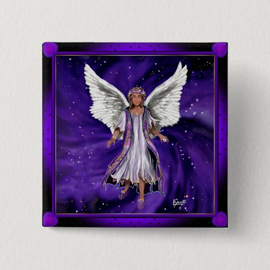 Schaltfläche "lila Soul" Button (Vorderseite)