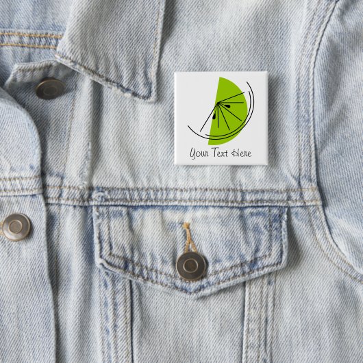 Schaltfläche Limoner Text von Citrus Button (Beispiel)