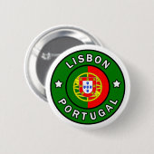 Schaltfläche Lissabon - Portugal Button (Vorne & Hinten)