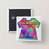 Schaltfläche "Los Angeles Vivid 3" Button (Vorne & Hinten)