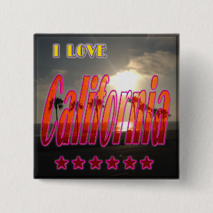 Schaltfläche "Lovely California 3" Button