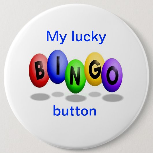 Schaltfläche Lucky Bingo Button (Vorderseite)