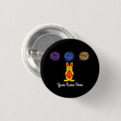 Schaltfläche "Lucky Rabbit #2" Button (Vorne & Hinten)