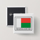 Schaltfläche Madagaskar Button (Vorne & Hinten)