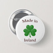 Schaltfläche Made in Ireland Button (Vorne & Hinten)