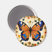 Schaltfläche Magnet (Vorderseite/Rückseite)