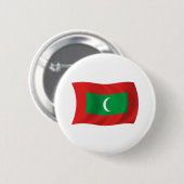 Schaltfläche "Malediven Flag" Button (Vorne & Hinten)