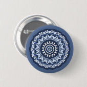 Schaltfläche Mandala Design einschränken Button (Vorne & Hinten)
