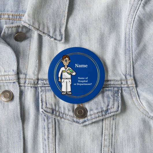 Schaltfläche "Männliche Krankenschwester anpassen" Button (Beispiel)