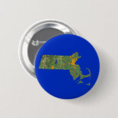 Schaltfläche "Massachusetts Map" Button (Vorne & Hinten)