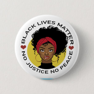 Schaltfläche "Materie für Schwarze Leben" Button