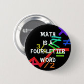 Schaltfläche Mathematik Button (Vorne & Hinten)