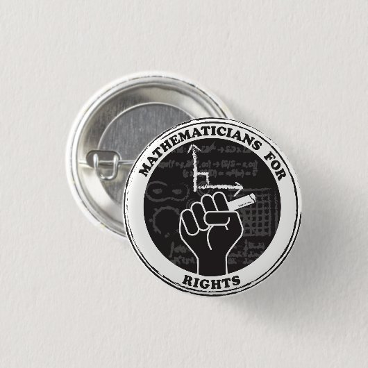 Schaltfläche Mathematiker für Rechte Button (Vorne & Hinten)