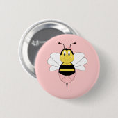 Schaltfläche "MayBee Bumble Bee" Button (Vorne & Hinten)