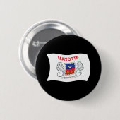 Schaltfläche "Mayotte Flag" Button (Vorne & Hinten)