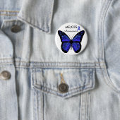 Schaltfläche "ME/CFS Awareness Butterfly" Button (Beispiel)