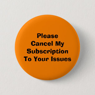 Schaltfläche "Mein Abonnement stornieren" Button