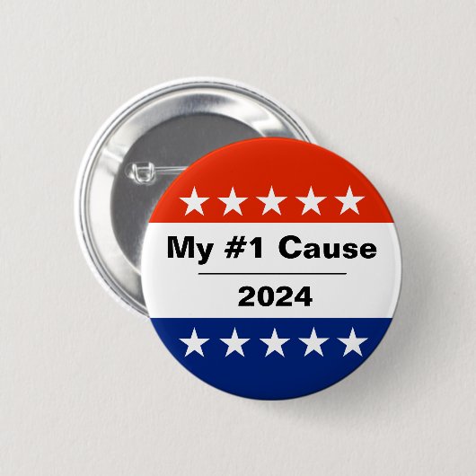 Schaltfläche "Mein Wahlproblem 2024" Button (Vorne & Hinten)