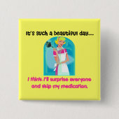 Schaltfläche "Meine Meds überspringen" Button (Vorderseite)