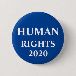 Schaltfläche Menschenrechte Button