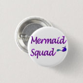 Schaltfläche "Mermaid Squad" Button (Vorne & Hinten)