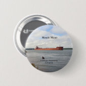 Schaltfläche Mesabi Miner Button (Vorne & Hinten)