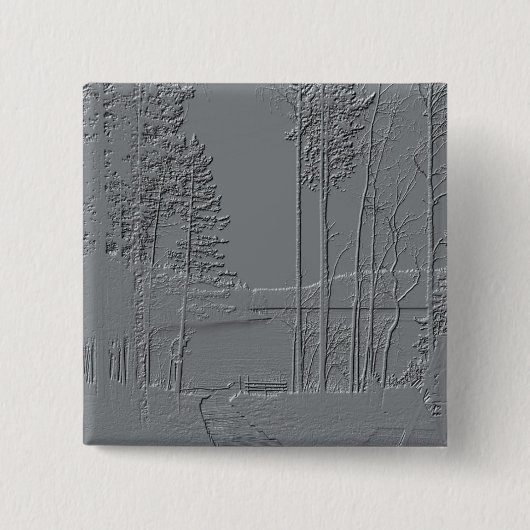 Schaltfläche "Metallische Natur" Button (Vorderseite)