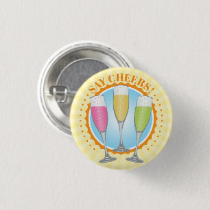 Schaltfläche "Mimosa Colorful Champagne" Button
