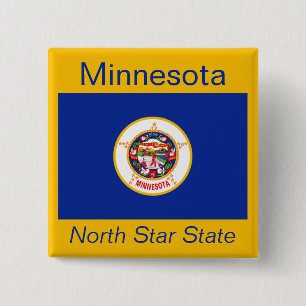 Schaltfläche "Minnesota-Flag" Button
