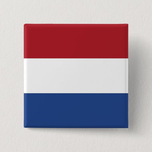 Schaltfläche mit der Flagge der Niederlande Button (Vorderseite)