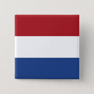 Schaltfläche mit der Flagge der Niederlande Button