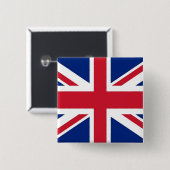 Schaltfläche mit der Flagge des Vereinigten Königr Button (Vorne & Hinten)