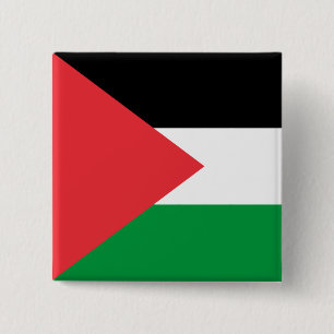 Schaltfläche mit der Flagge Palästinas Button