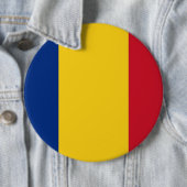 Schaltfläche mit der Flagge Rumäniens Button (Beispiel)