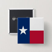 Schaltfläche mit der Flagge von Texas Button (Vorne & Hinten)