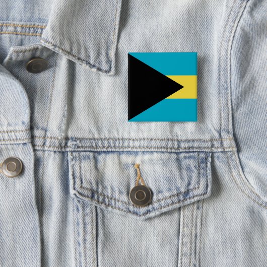 Schaltfläche mit Flagge der Bahamas Button (Beispiel)