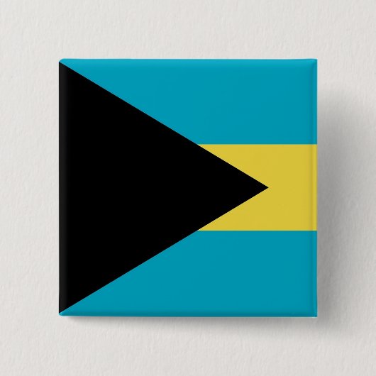 Schaltfläche mit Flagge der Bahamas Button (Vorderseite)