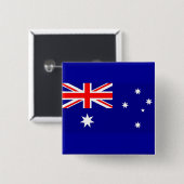 Schaltfläche mit Flagge in Australien Button (Vorne & Hinten)