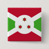 Schaltfläche mit Flagge in Burundi Button (Vorderseite)