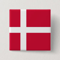Schaltfläche mit Flagge in Dänemark