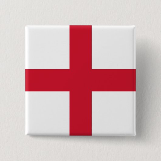 Schaltfläche mit Flagge in England Button (Vorderseite)