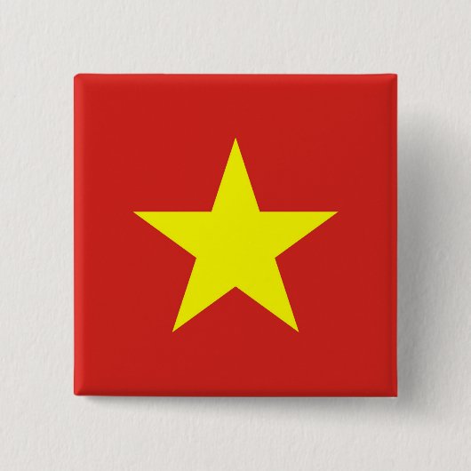 Schaltfläche mit Flagge in Vietnam Button (Vorderseite)