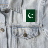 Schaltfläche mit Flagge Pakistans Button (Beispiel)