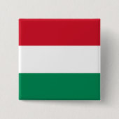 Schaltfläche mit Flagge Ungarns Button (Vorderseite)