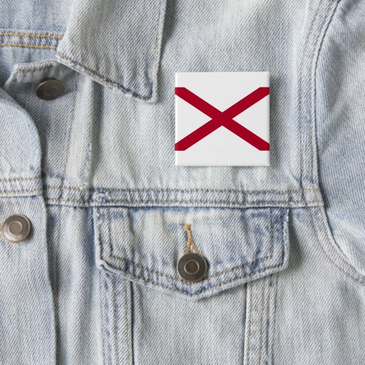 Schaltfläche mit Flagge von Alabama Button (Beispiel)