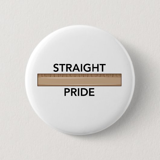 Schaltfläche mit gerader Spitze Button (Vorderseite)