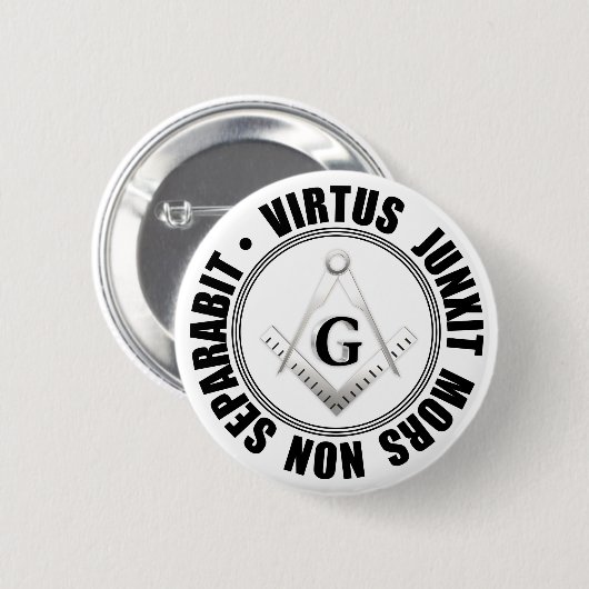 Schaltfläche mit Masonic Button (Vorne & Hinten)