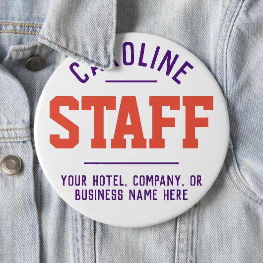 Schaltfläche Mitarbeiter Button (Beispiel)