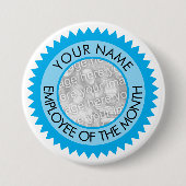 Schaltfläche "Mitarbeiter des Monats" mit benutzer Button (Vorderseite)