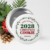 Schaltfläche "Modern Annual Holiday Contest Winner Button